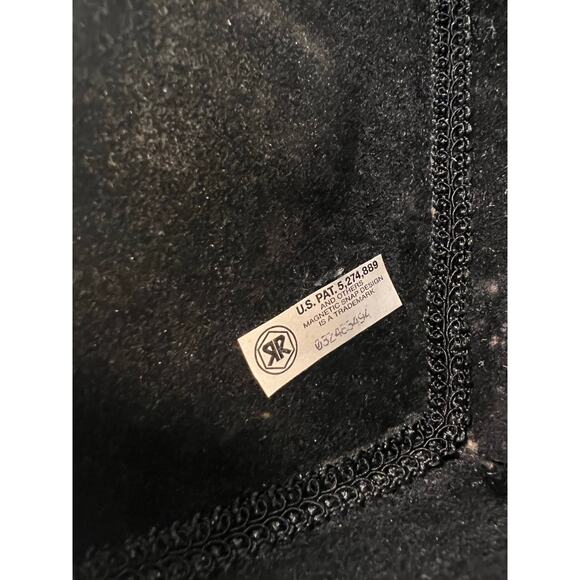 Mary Frances Green & Gold Floral Beaded Hard Case Hand Bag Purse Embellished JL - Picture 11 of 16